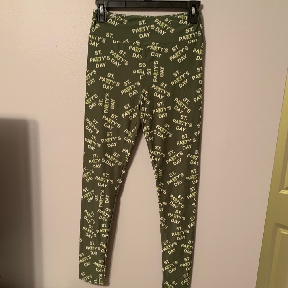 St. Patrick’s day leggings